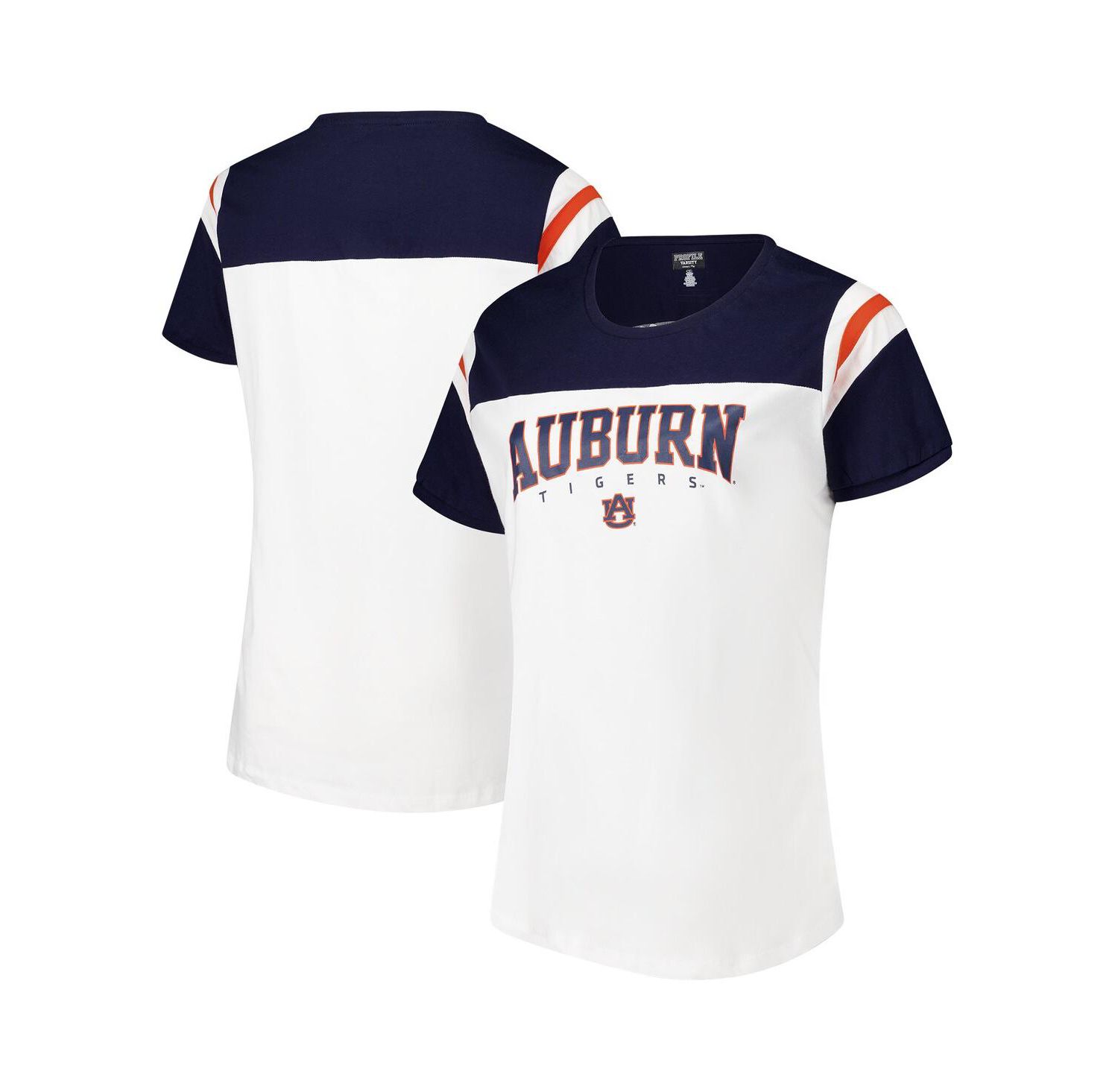 Women's White Auburn Tigers Plus Size Winning Gear T-Shirt
