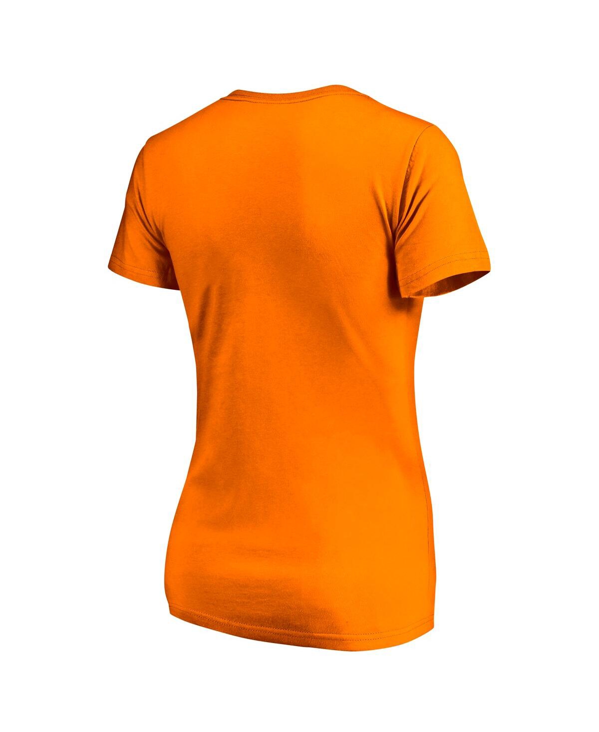 Fanatics Women's Tennessee Orange Tennessee Volunteers Plus Size Lean Scoop Neck T-shirt In Orange