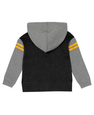 Girls Preschool 2-Piece Black Iowa Hawkeyes Preschool Clubhouse Pullover Hoodie and Legging Set