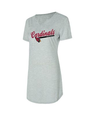 Women's Gray Arizona Cardinals Petition Knit Nightshirt