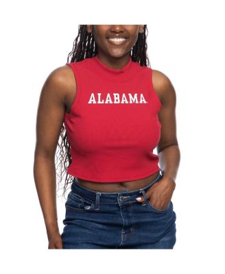 ZooZatz - Women's Crimson Alabama Crimson Tide Cropped Tank Top