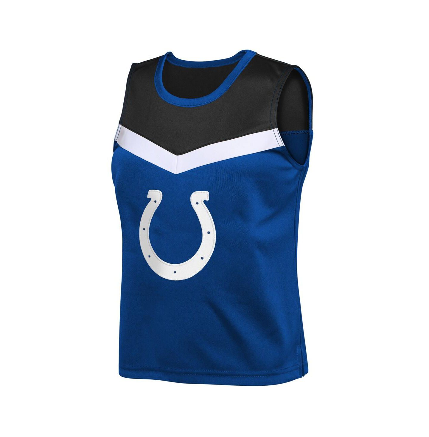 Платья Outerstuff 2-Piece Royal Indianapolis Colts Spirit Cheerleader Dress Set для девочек — фото 5