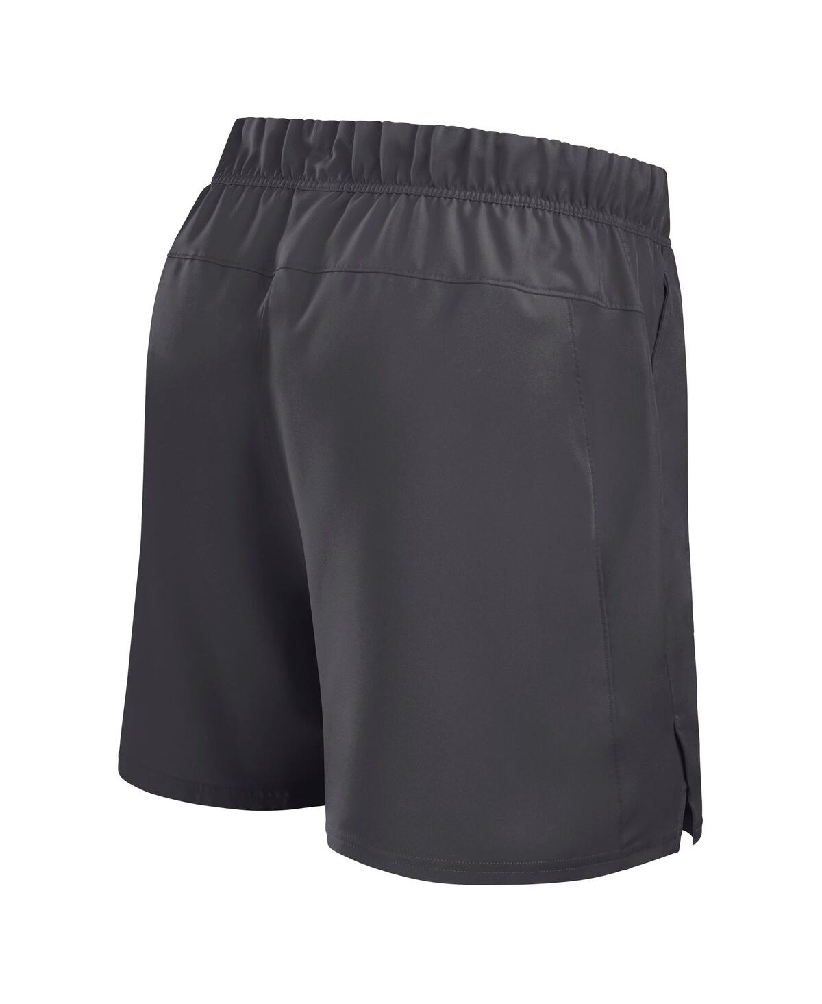 Nike Men's Anthracite Kansas State Wildcats Performance Victory Shorts In Gray