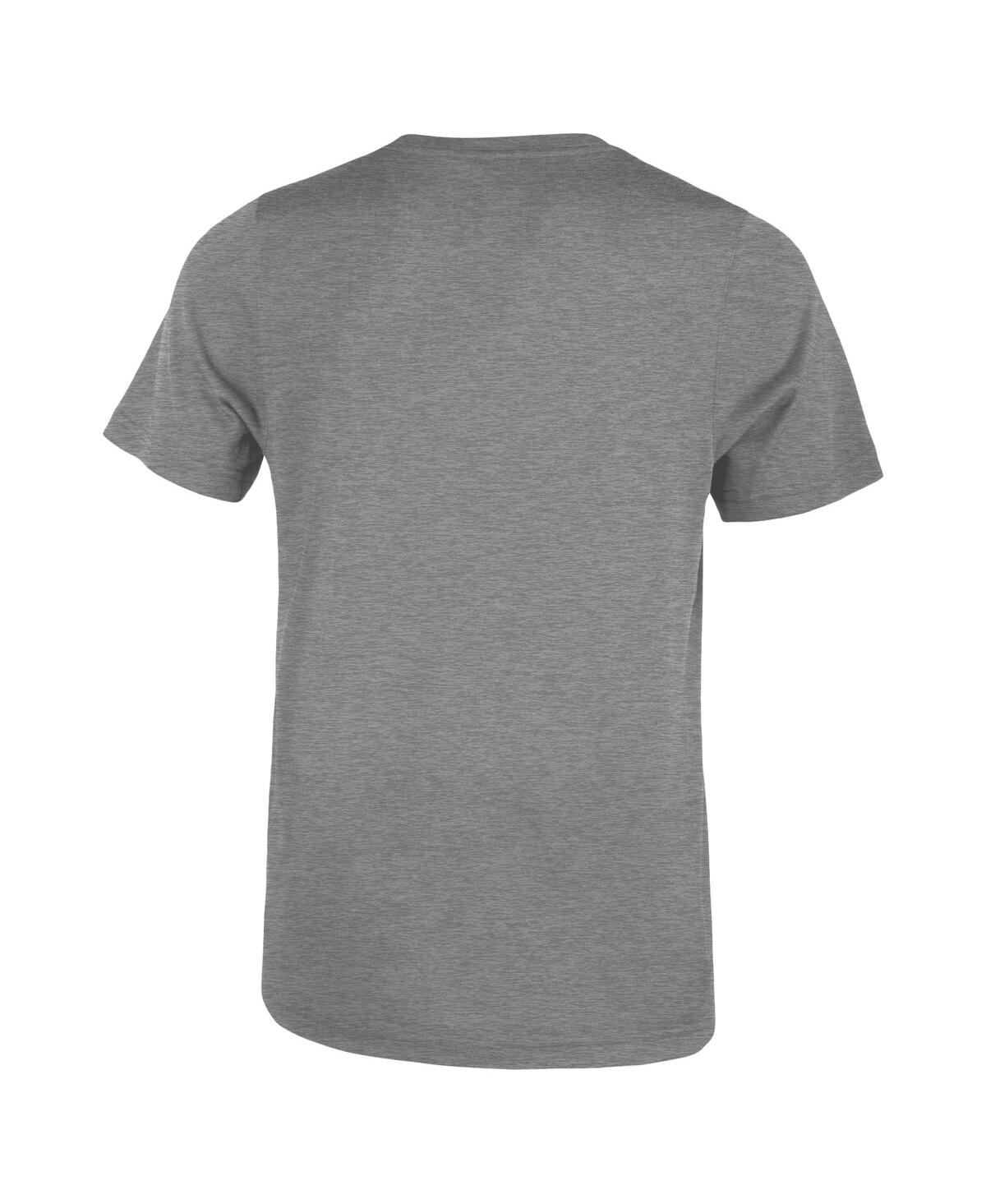 Jordan Toddler Heather Gray Michigan Wolverines Legend Slogan Performance T-shirt In Gray