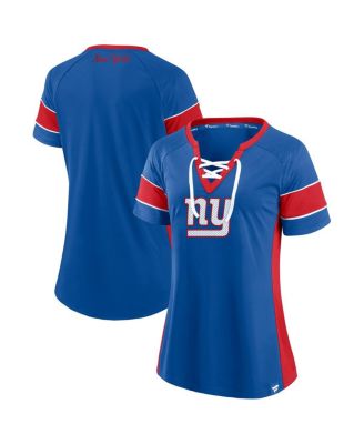 Fanatics - Women's&nbsp;Royal New York Giants Athena Lace-Up Top