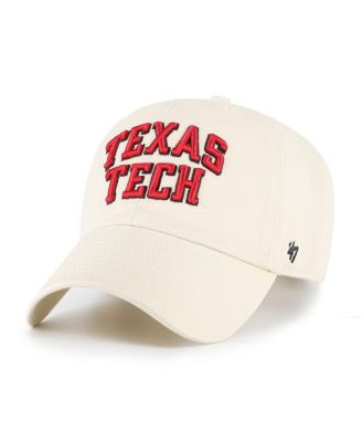 '47 Brand - Men's Sand Texas Tech Red Raiders Clean Up Adjustable Hat