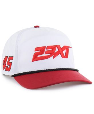 '47 Brand - Men's White/Red Tyler Reddick Brrr 23XI Rope Hitch Adjustable Hat