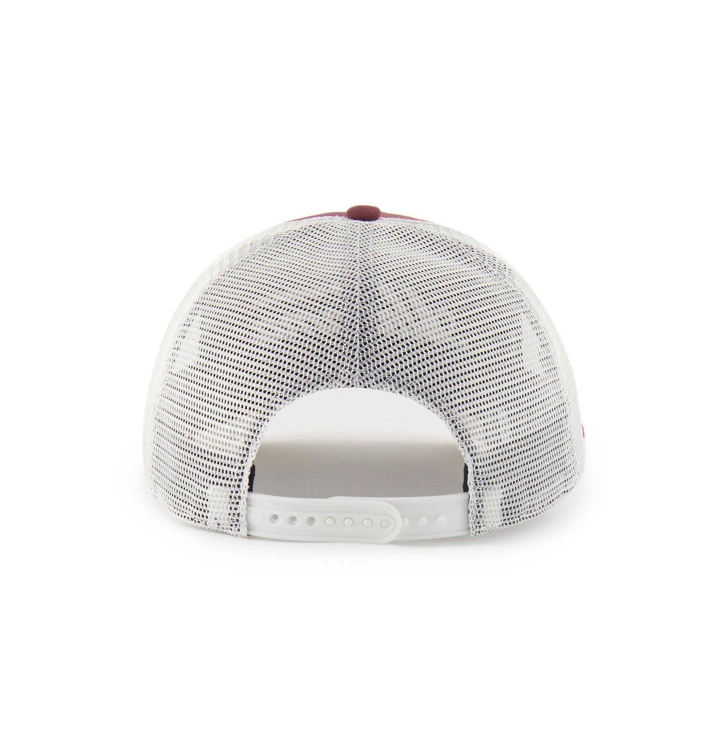 Кепка '47 Brand Maroon Virginia Tech Hokies Contemporary Basics Foundation Trucker Hitch Adjustable Hat — фото 2