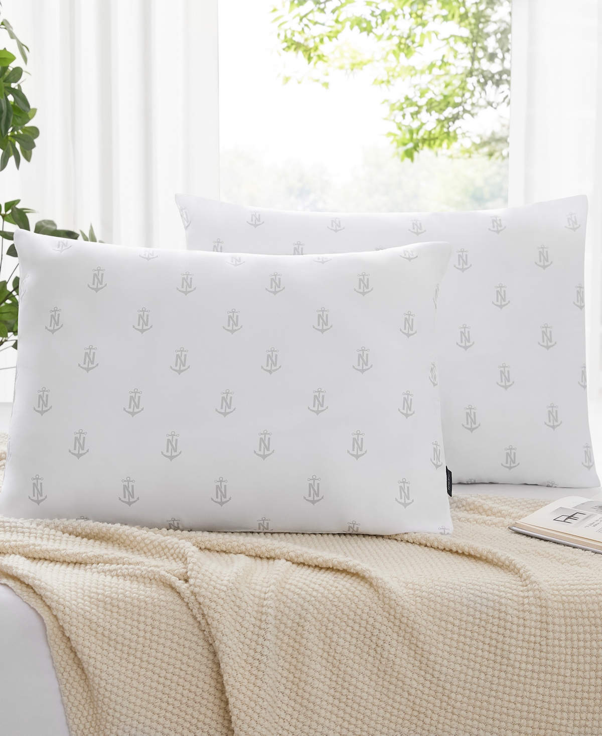 Nautica True Comfort Pillow 2-Pack Set, King