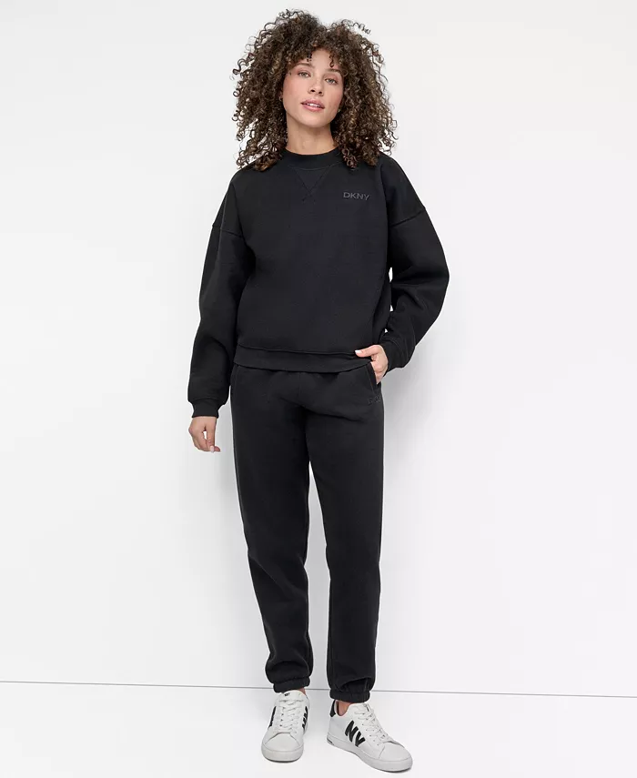 Women's Crew Neck Long Sleeve Sweatshirt - thumbnail 9
