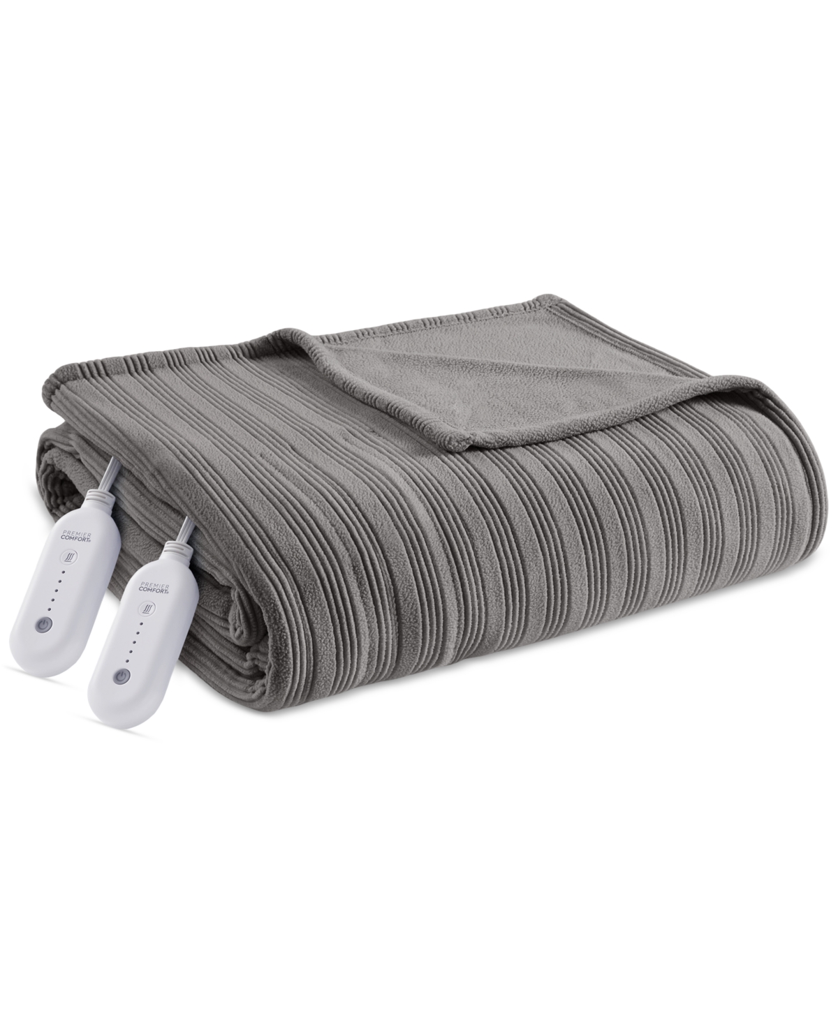 Premier Comfort Heated Textured Fleece Blanket