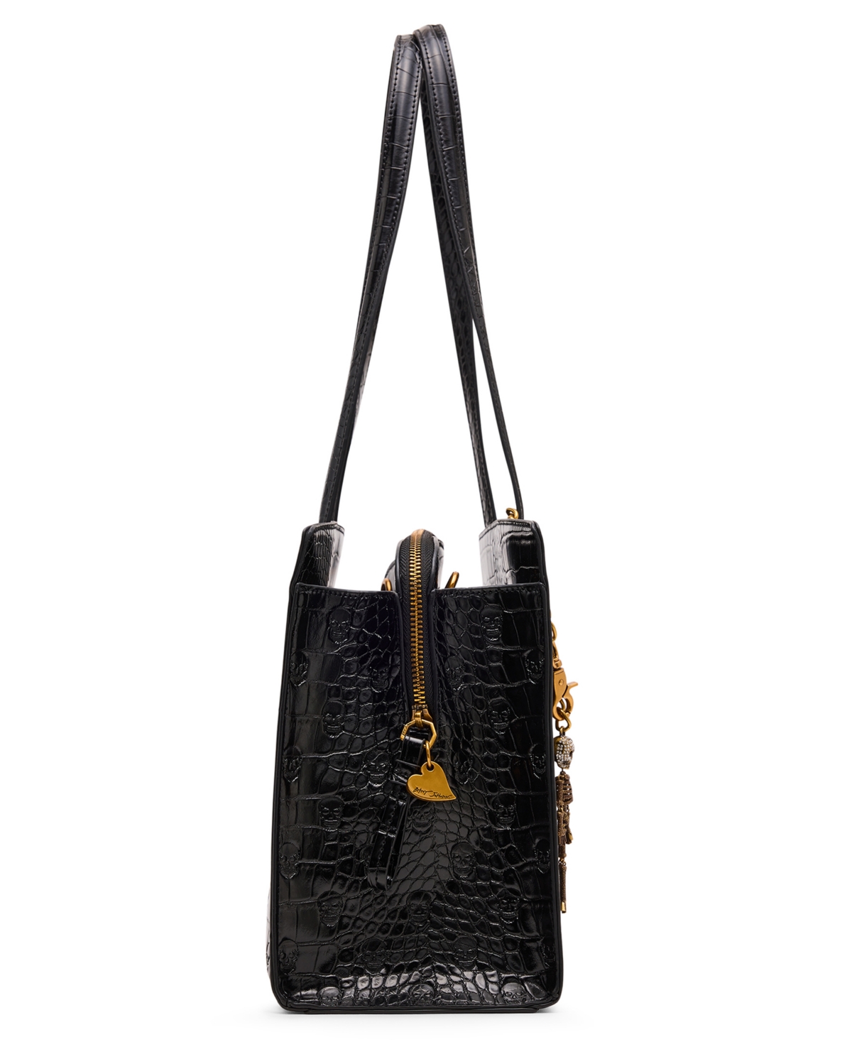 Betsey Johnson Headquarters Perfect Large Tote Bag In Black