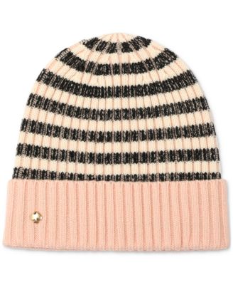 kate spade new york - Striped Cuff Beanie