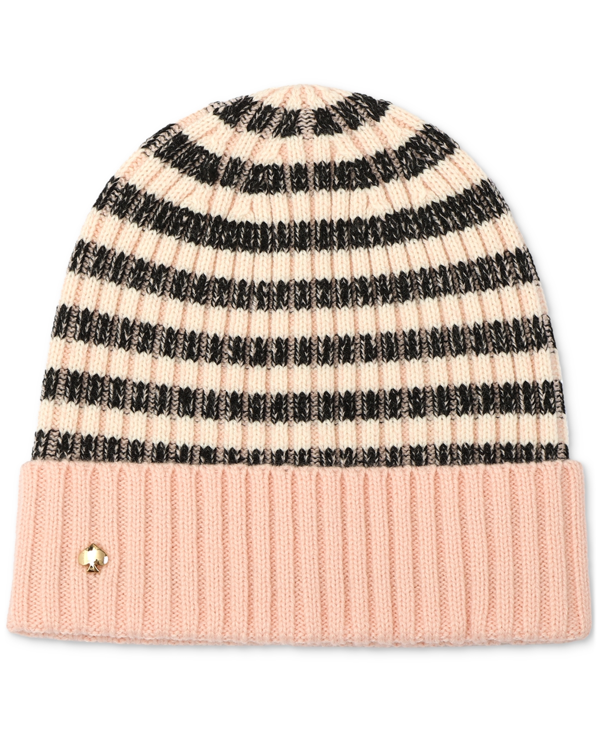 kate spade new york Striped Cuff Beanie