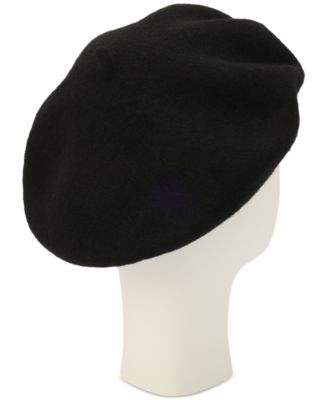 Pearl Bow Felt Beret