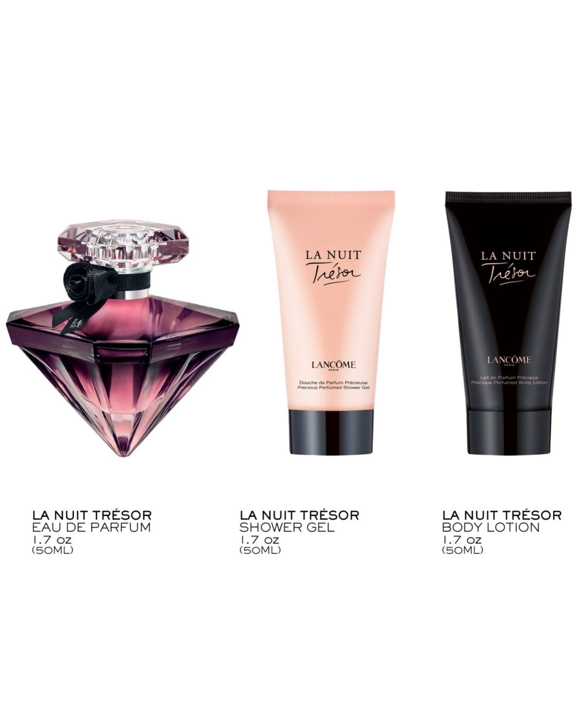 Lancôme 3-pc. La Nuit Tresor Fragrance Gift Set In Transparent