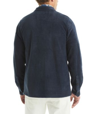 Men's Polar Fleece Button-Up Shirt