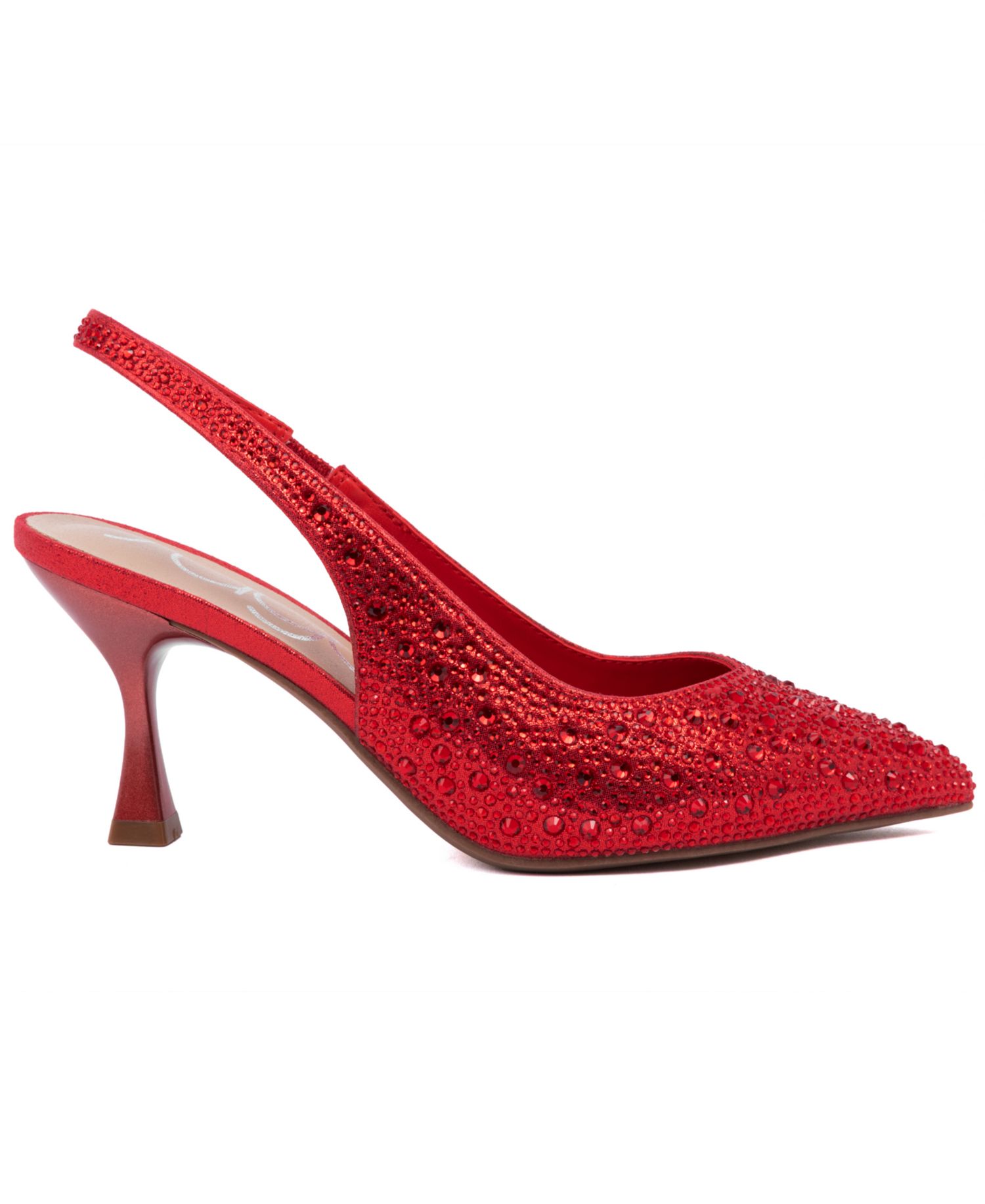 Women's Dazzy Slingback Rhinestone Dress Pumps