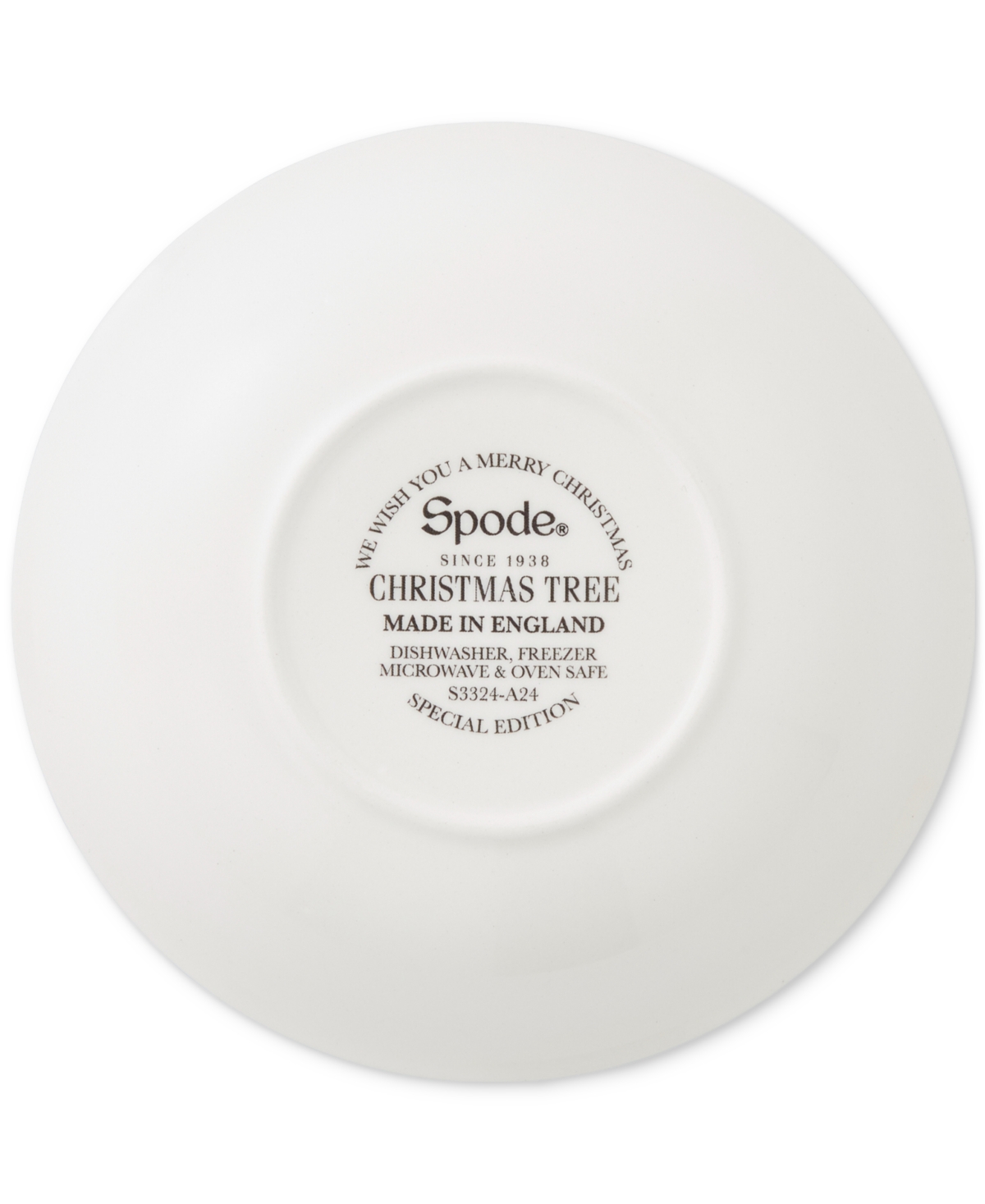 Spode Christmas Tree Small Cereal Bowls, Set Of 4 In Green