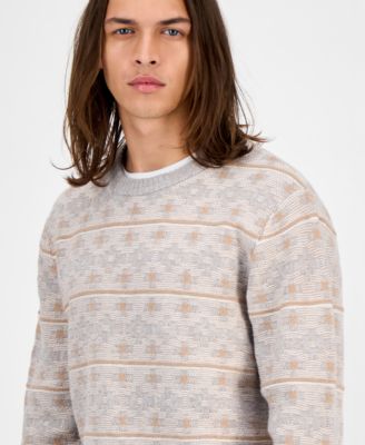 Men's Archer Long-Sleeve Crewneck Sweater, Macy's Exclusive