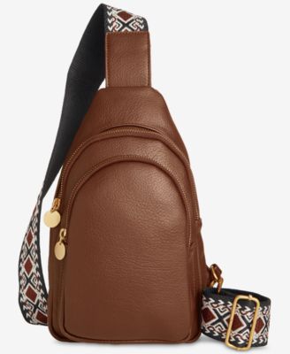 Webbing Strap Small Sling Bag, Exclusively at Macy's