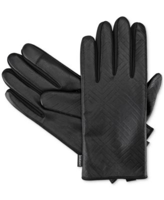 Gem SmarTouch&reg; Faux-Leather Gloves
