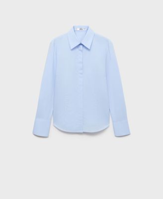 MANGO - Women's Fitted Cotton Shirt