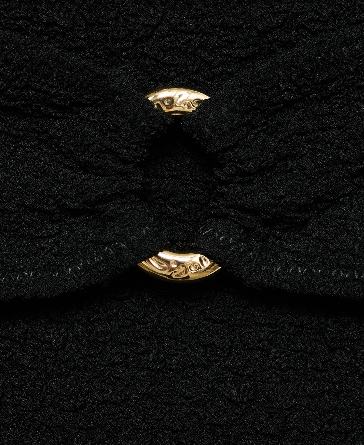 Mango Textured Bikini Bottoms In Black