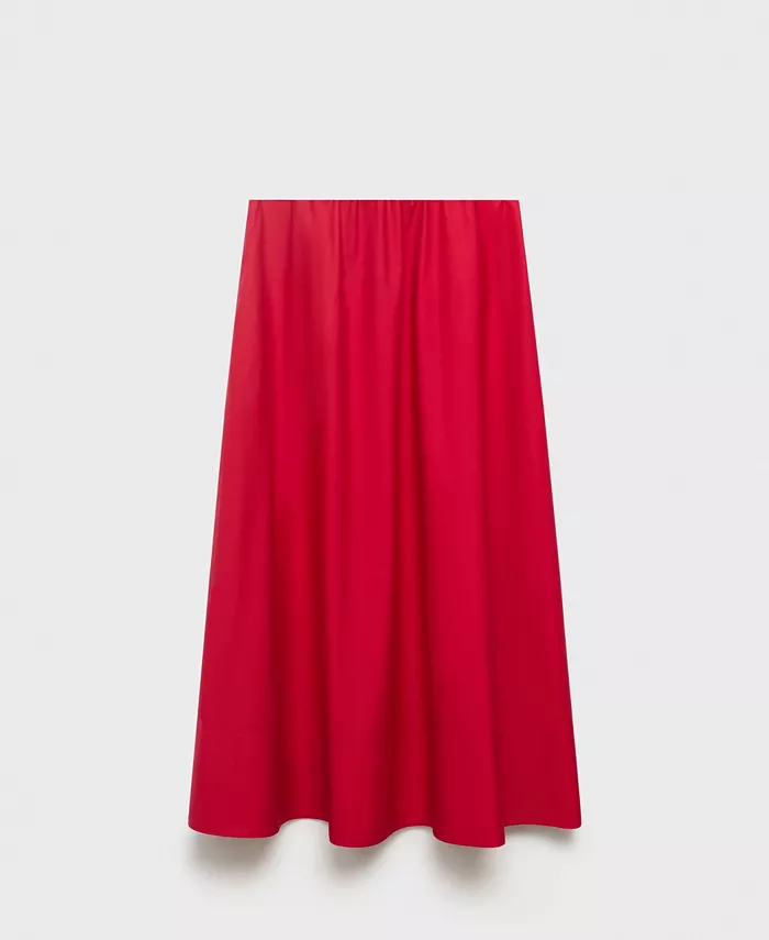 Women's Flared Cotton Skirt