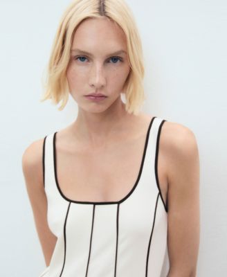 Women's Striped Cotton Dress