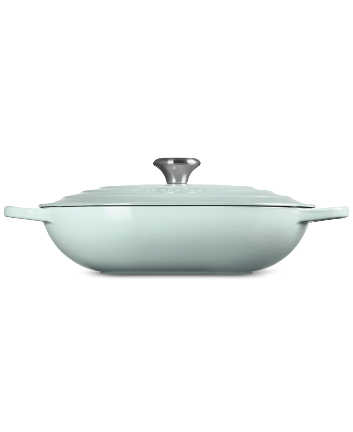 Le Creuset Enameled Cast Iron Signature 3.75-quart Oblong Dutch Oven With Lid In Blue
