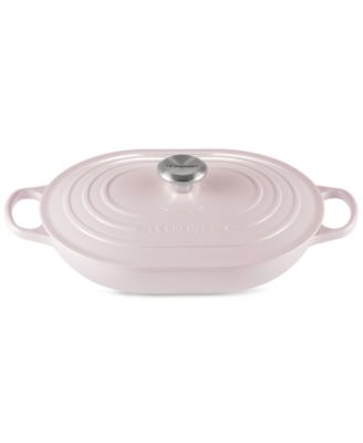 Enameled Cast Iron Signature 3.75-Quart Oblong Dutch Oven With Lid