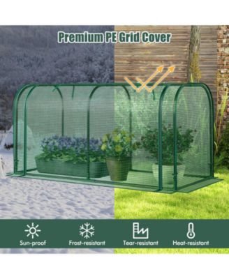 Portable Mini Greenhouse 47" x 22" x 24" Outdoor Indoor Tunnel Greenhouse