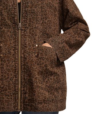 Women's&nbsp;Washed Oversized Chore Jacket