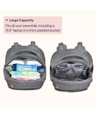 Kids Diaper Bag Backpack Versatile Bag Travel Mummy Bag with Changing Pad & Accessories