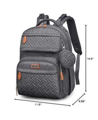 Kids Diaper Bag Backpack Versatile Bag Travel Mummy Bag with Changing Pad & Accessories