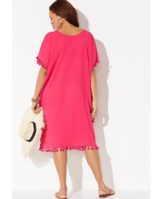 Women's Everly Pom Pom Cover Up Tunic