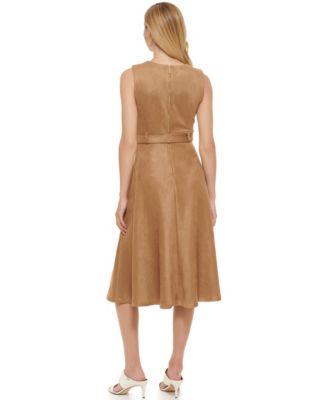 Women's Sleeveless Midi Dress