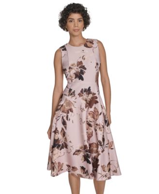 Women's Sleeveless Midi Dress