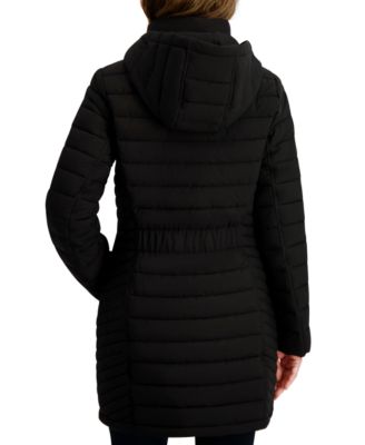 Women's Hooded Water-Resistant Puffer Coat