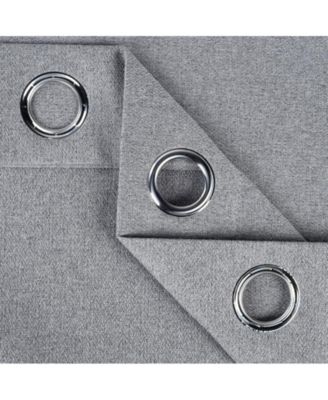 Nyan 100% Blackout Machine Washable Curtains, Set of 2 Panels, 52 X 84