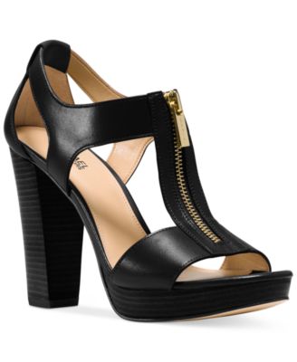 Mentor Alienation dynasty Michael Kors Women's Berkley T-Strap Platform Dress Sandals & Reviews -  Sandals - Shoes - Macy's