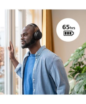 H5209 Wireless Headphones,Over-Ear Bluetooth Headphones with Dynamic Bass, 65H Battery Life, Fast charging, Bluetooth 5.3, Black