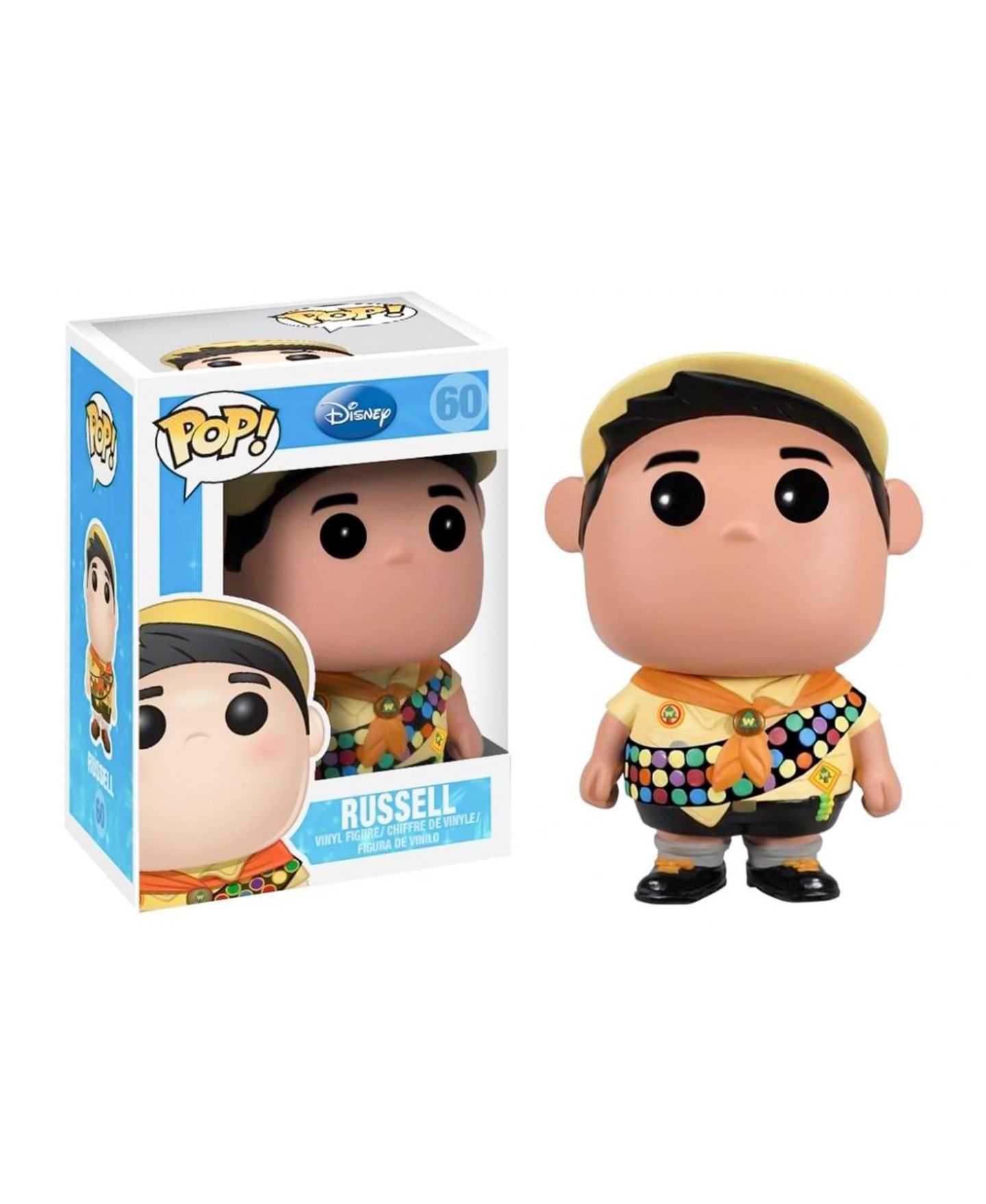 Детская фигурка Funko Pop! Russell Disney Up! 4" Figure, Ages 3+ — фото 1