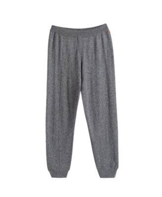 Women's Wool Cashmere Cuffed Joggers
