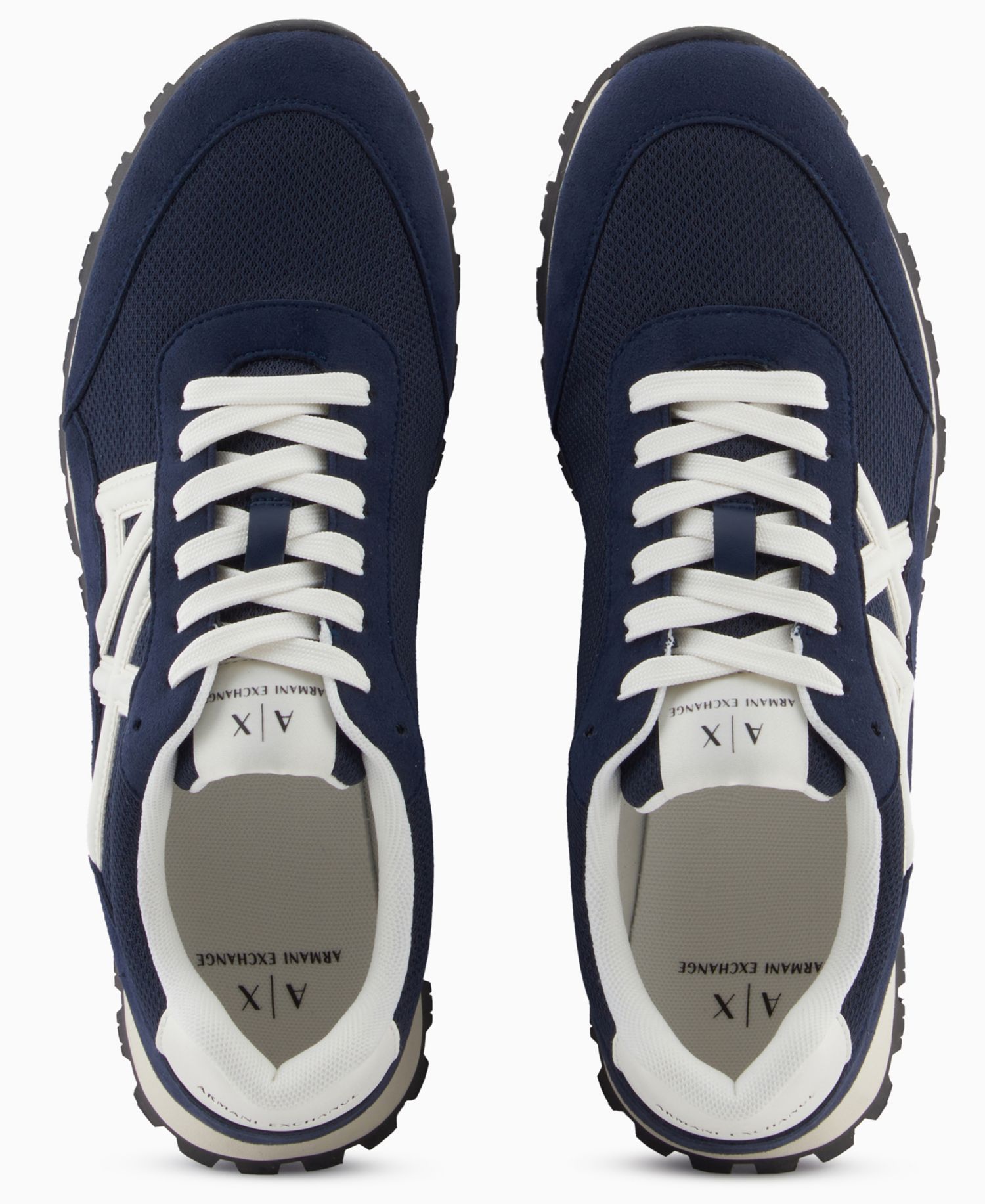 Men's Drop Logo Mesh Sneakers