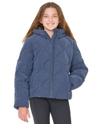 Big Girls' Velvet Touch Onion Quilted Jacket