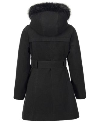 Big Girls Belted Trench Coat