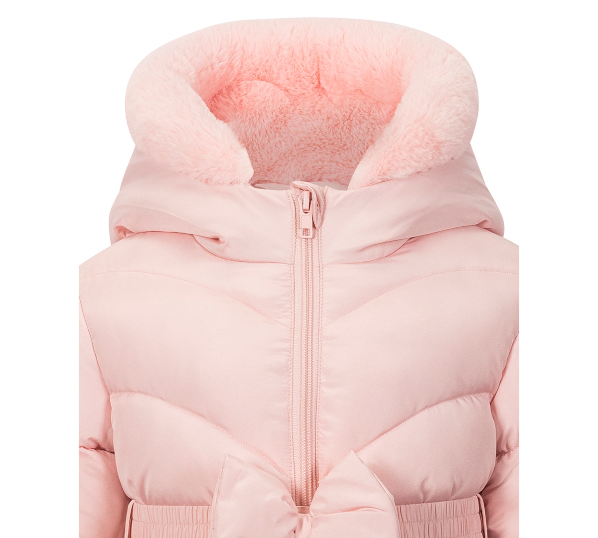 S Rothschild & Co Toddler And Little Girls 2-piece Belted Coat And Purse Set In Pink
