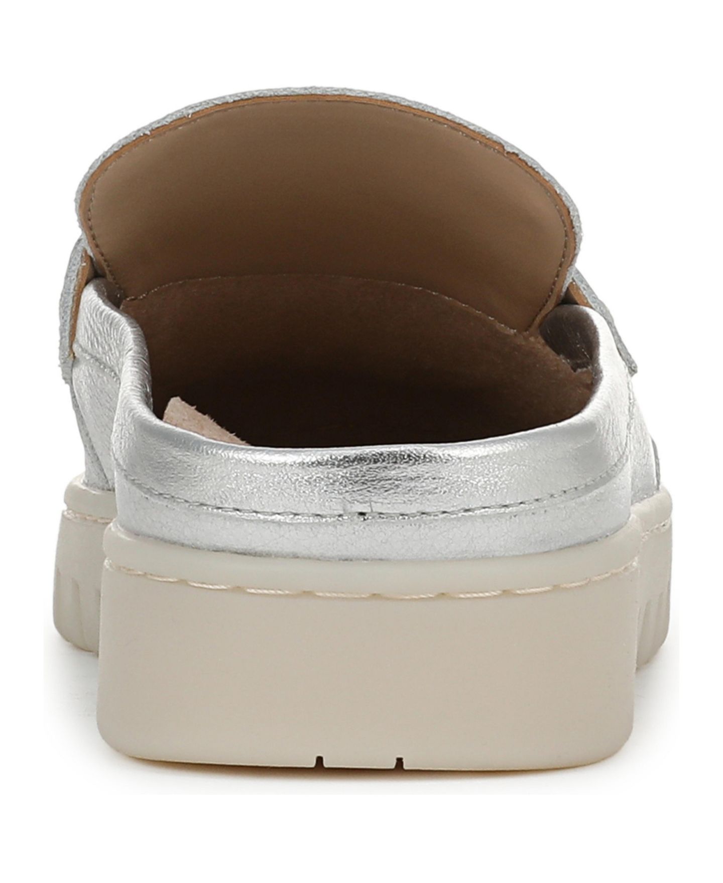 Женские сабо Vionic Uptown Mule 2 Mule, цвет: Серебряный искусственная кожа — фото 2